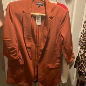 NWT International Concepts INC Women’s Blazer Medium Rust